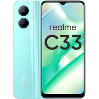 Смартфон realme C33 4/128 ГБ, голубой