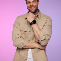 Умные часы мужские круглые, серия GT3, часы с 2 ремешками, наручные часы, черные