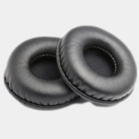 Амбушюры вкладыши для наушников 70 мм jbl T450BT T500BT, универсальные SONY, Onkyo, черная кожа.