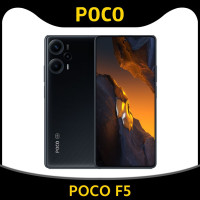 Смартфон Poco Глобальная версия смартфона POCO F5 5G NFC поддерживает русский язык+Google Play+Google Pay 12/256 ГБ, черный