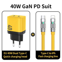 Зарядное устройство с поддержкой быстрой зарядки, 40 Вт