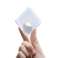 Компактное клейкое зеркало для телефона с металлическими пластинами для селфи