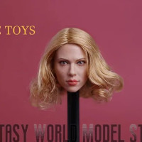 В наличии GACTOYS GC002 1/6 Scarlett Johansson голова Лепка Женщина солдат голова резьба модель подходит 12 дюймов экшн-фигурки Куклы