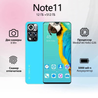 Смартфон Note11 12/512 ГБ, светло-синий