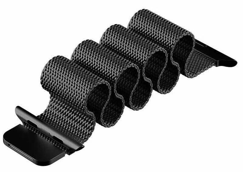 Миланский ремешок для Apple Watch 42mm 44mm 45mm 49mm 1- 8, SE и ULTRA Металлический / стальной браслет Эпл вотч 42мм 44мм 45мм 49мм, Миланская петля, Перламутровый, разноцветный, градиент, хамелеон