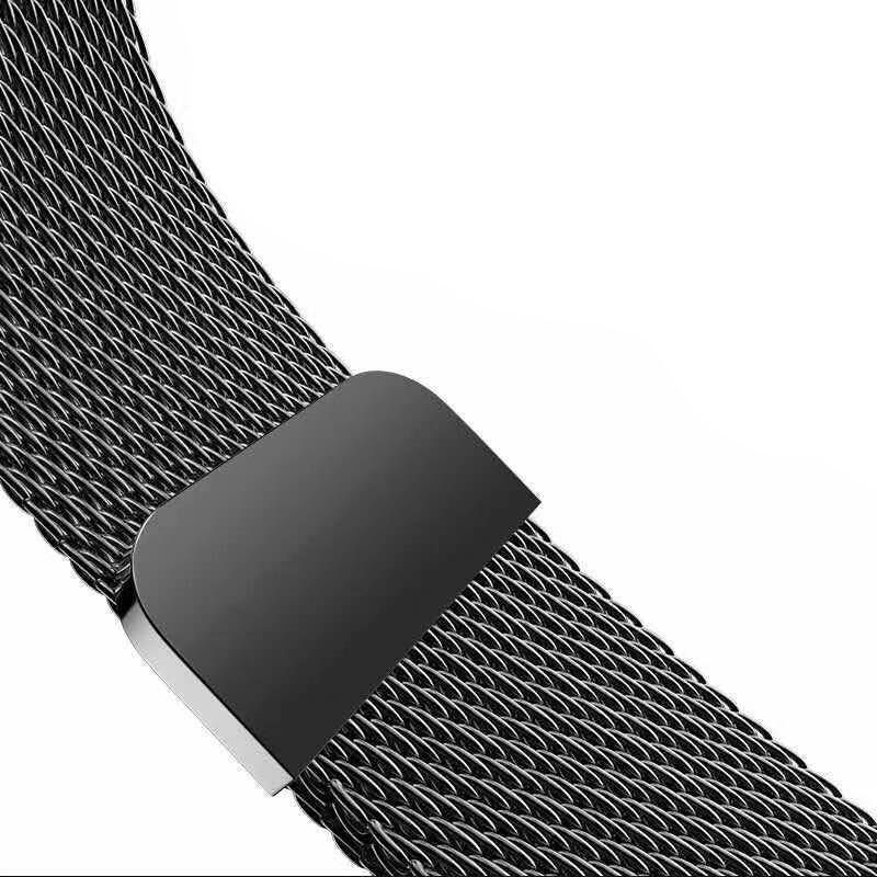 Миланский ремешок для Apple Watch 42mm 44mm 45mm 49mm 1- 8, SE и ULTRA Металлический / стальной браслет Эпл вотч 42мм 44мм 45мм 49мм, Миланская петля, Перламутровый, разноцветный, градиент, хамелеон