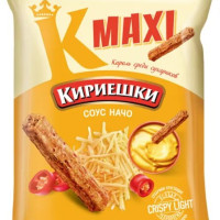 «Кириешки Maxi», сухарики со вкусом соуса начо, 60&nbsp;г