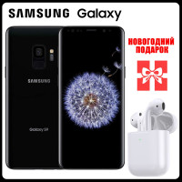 Смартфон Samsung Galaxy S9 Поддержка 2 SIM-карт, 4/64 ГБ, черный