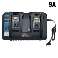 Зарядное устройство 18 в для Makita DC18RD DC18RC 18 в литий-ионное двухпортовое быстрое оптимальное зарядное устройство 14,4 В ~ 18 В для зарядного устройства MAKITA
