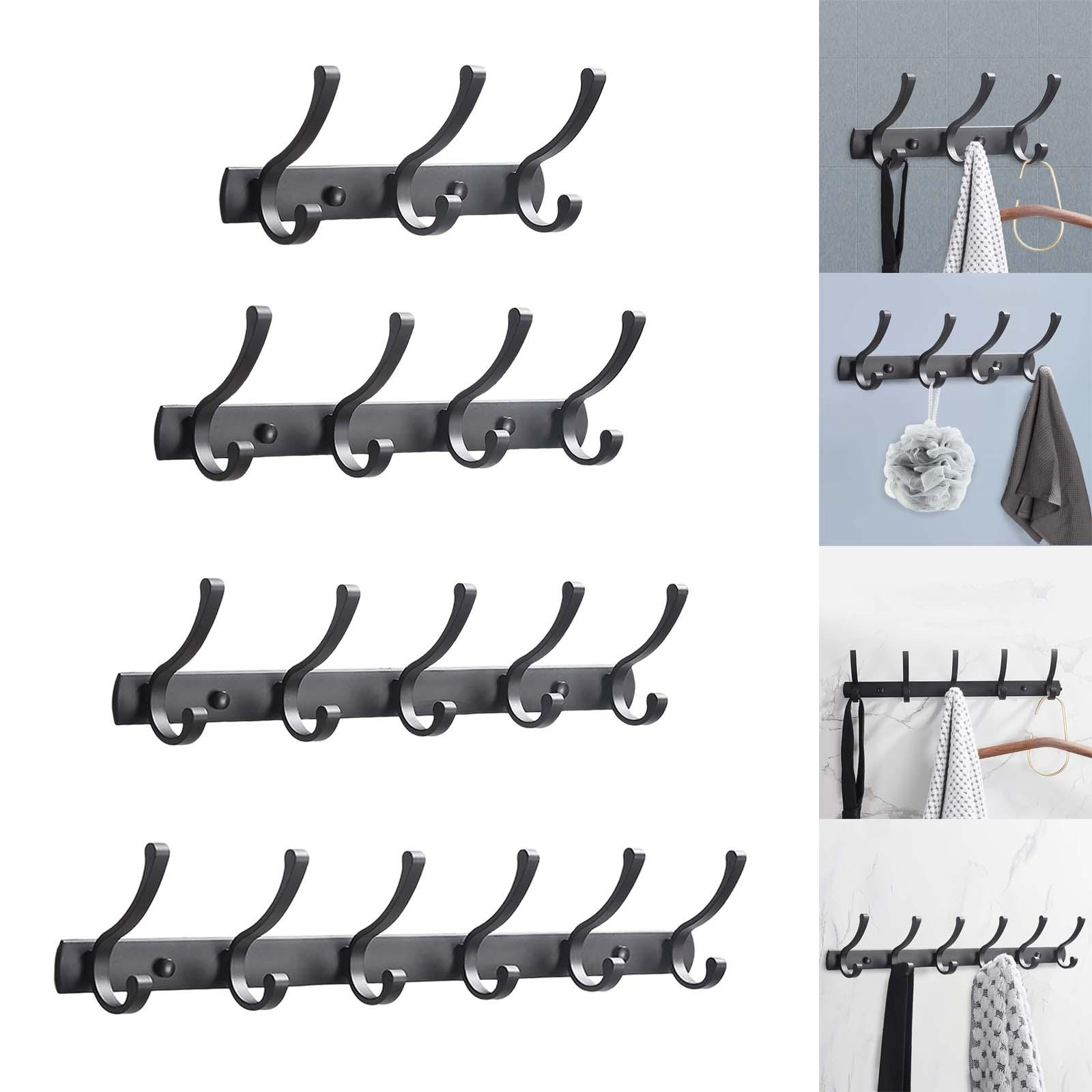 Coat Hook Rack Kitchen Toilet Organizer Hooks Coat Hat Hanger for Scarves Clothes