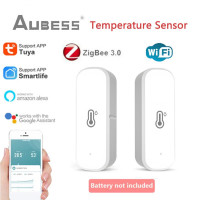 Датчик температуры и влажности AUBESS Tuya ZigBee/Wi-Fi