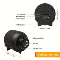 Миниатюрная Wi-Fi IP-камера x5 1080P HD с датчиком движения и функцией ночного видения