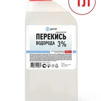 Перекись водорода 3%, 1 литр.