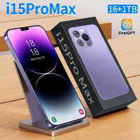 Смартфон I15 PRO MAX NEO 1024/16GB DUAL 5G/Русский/NFC/New/Android 16/1 ТБ, фиолетовый