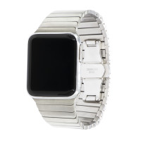 Умные часы HEALTHBAND Профессиональные часы здоровья с измерением давления, пульса, кислорода, температуры, ЭКГ и сигнализатором тахикардии Health Watch Pro №5_Серебристый миланский ремешок Premium, 42mm, Серебристый Premium