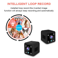 Скрытая камера IP Камера WI-FI Камеры Скрытого видеонаблюдения Камера 1080P Мини Камера HD видеокамера Сенсор Ночное видение удаленный монитор небольшого Беспроводной Широкий формат