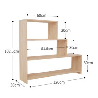 Скандинавская полка для хранения игрушек из массива дерева, напольный многоуровневый органайзер для хранения, мебель для гостиной, лестница, книжная полка