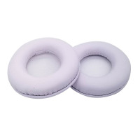 Амбушюры для наушников 70 мм JBL T450BT T500BT/ SONY, Onkyo, Sennheiser / сменные накладки, вкладыши для игровых / насадки, пенные подушечки для наушников белая (кожа)