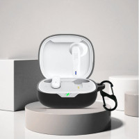 Чехол MyPads защитный силиконовый для беспроводных наушников JBL W300TWS черный