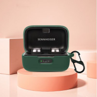 Чехол MyPads защитный силиконовый для беспроводных наушников Sennheiser MOMENTUM 3 зеленый