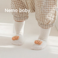2022春季新款婴儿袜子精梳棉无骨新生儿宝宝袜韩国可爱公仔中筒袜