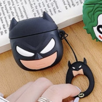 Чехол для Apple AirPods 1 и Apple AirPods 2 / Силиконовый чехол с карабином/ Защитный чехол на AirPods 1 и AirPods 2