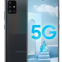 Смартфон Samsung SAMSUNG GALAXY A51  5G 8/128 ГБ, черно-серый