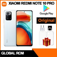 Смартфон Xiaomi Redmi Note 10 Pro 5G (Китай) Global Rom поддерживает русский язык и Google 8/128 ГБ, белый