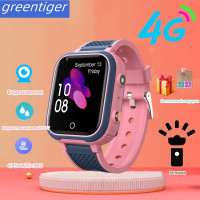 Умные часы для детей Greentiger /Детские часы/LT21/4G/Умные детские часы/Smart watch/Умные часы для мальчика/Умные часы для девочек/kids Smart watch/Детские умные часы/интерактивный/, 48mm, Детские умные часы LT21 розовые 4G