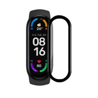 Керамическая защитная пленка на экран смарт-часов Xiaomi Mi Band 7 / NFC