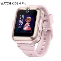 Сменный, гипоаллергенный, силиконовый ремешок-браслет MyPads Hypo для умных смарт-часов HUAWEI WATCH KIDS 4 Pro с функцией быстрой замены, быстросъемный, розовый