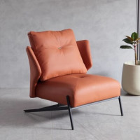 Современный салон, скандинавские кресла для гостиной, ленивый из искусственной кожи, однометаллический роскошный стул, расслабляющий уникальный Sillas мебель для дома WK