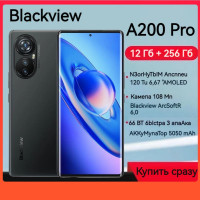 Смартфон Blackview a200 pro 12/256 ГБ, черный