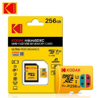 Карта памяти Kodak 32 Гб 64 Гб A1 UHS-I 128 ГБ/256 ГБ/512 Гб Micro SD карта U3 флэш-карта TF SD для камеры/смартфона/игры