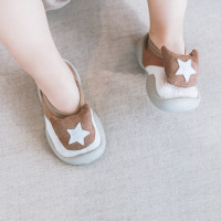 19年新款宝宝地板鞋袜防滑软底浅口婴儿学步袜子儿童地板袜子鞋