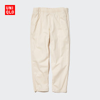 Uniqlo 男/女裝 棉質鬆緊九分褲 抽繩懶人運動長褲 休閒褲 455894