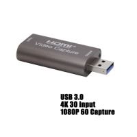 Карта видеозахвата 4K, USB 3,0, USB, HDMI-совместимый рекордер