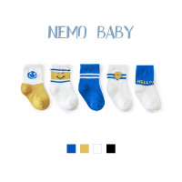 21年春季新款学院风儿童袜子精梳棉男女童宝宝袜子新生婴儿袜童袜