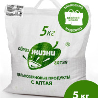 Мука пшеничная /Образ жизни Алтая/ цельнозерновая алтайская, 5 кг