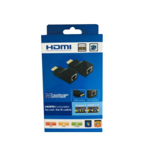 удлинитель RJ45 4K HDMI-совместимый удлинитель до 30 м по категории 5e Cat6 сеть Ethernet LAN для HDTV HDPC DVD PS3 STB