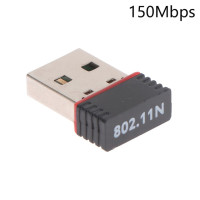 Мини USB беспроводной Wi-fi адаптер 150 Мбит/с 802.11b/G/N RTL8188