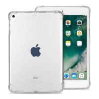 Прозрачный чехол для планшета Apple iPad 5 / 6 (9,7") 2017 - 2018 / iPad Air 1 / 2 (9.7") 2013 - 2014 / iPad Pro (9,7") 2016 / Силиконовый / Противоударный / Противоударные края / Усиленные края