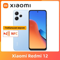 Смартфон Xiaomi Глобальная&nbsp;версия&nbsp;Xiaomi&nbsp;Redmi&nbsp;12&nbsp;NFC поддерживает&nbsp;русский&nbsp;язык 8/256 ГБ, синий