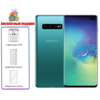 Смартфон Samsung Galaxy S10+ Blue 8/128 ГБ, зеленый