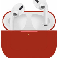 Силиконовый чехол для наушников Silicone Case для Apple AirPods Pro, red