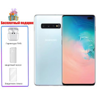 Смартфон Samsung Galaxy S10+ Blue 8/128 ГБ, белый