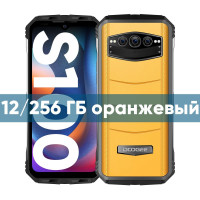 Смартфон Doogee S100 Прочный телефон 12 ГБ + 256 ГБ оранжевый 12/256 ГБ, оранжевый