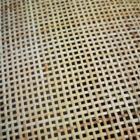 40 см/45 см X 2,5-3,5 м, настоящая индонезийская ротанговая тесьма, рулон 2,0 мм, клетчатая натуральная тростниковая плетеная мебель