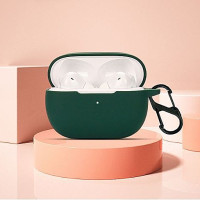 Чехол MyPads защитный силиконовый для беспроводных наушников Xiaomi Redmi Buds 4 Pro зеленый