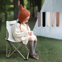 儿童袜子2022秋冬新品宝宝棉袜韩国潮袜男女童无跟双针纯色长筒袜